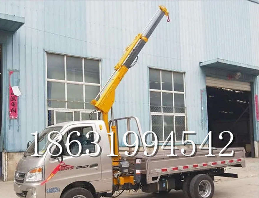 台山市随车吊机仓库小型仓库小型移动随车吊机出租货车起重机绞盘